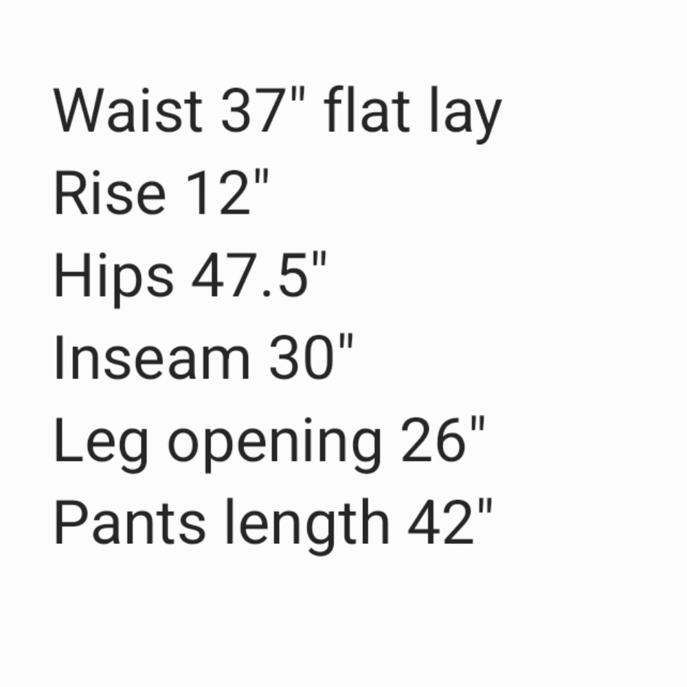 Wit & Wisdom Velvety Pants Pull On Wide-Leg Side Panel Skyrise Ab Leisure 1X - Picture 4 of 13